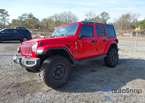 2019 Jeep Wrangler Unlimited Sahara 4X4 from USA, damaged, VIN 1C4HJXEG5KW536845